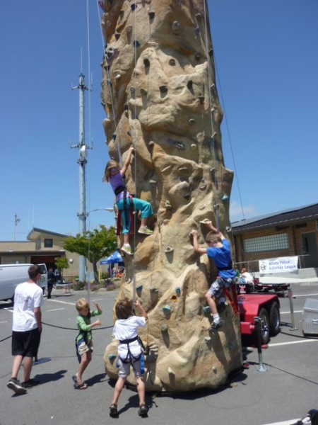 rock wall