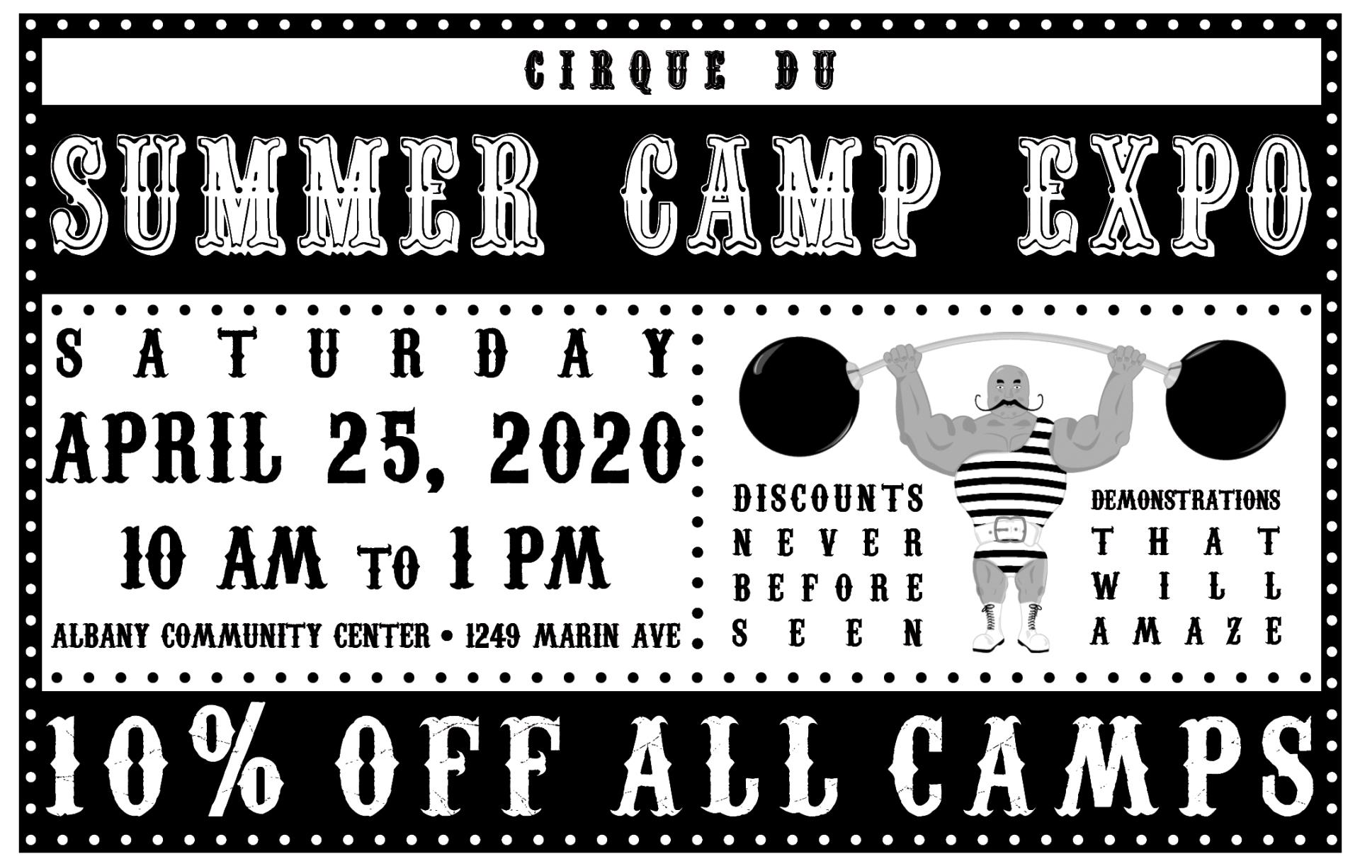 Cirque du Summer Camp Expo - 2020