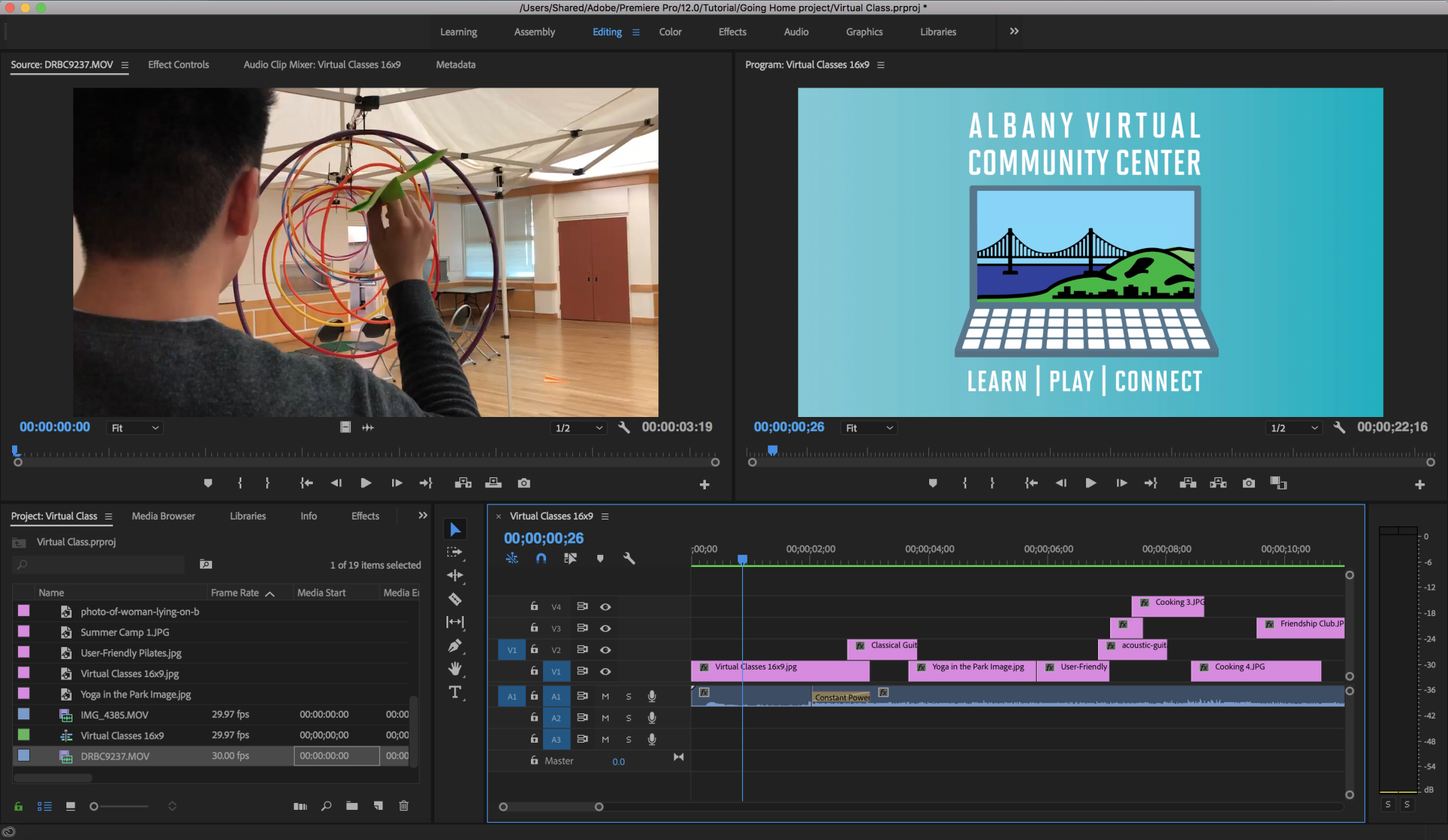 Online Adobe Premier and After Effects Connection 2