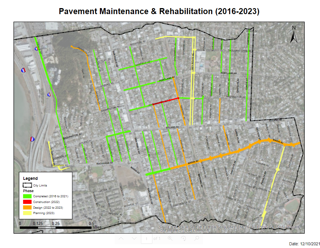 Pavement Rehab 2016-2023