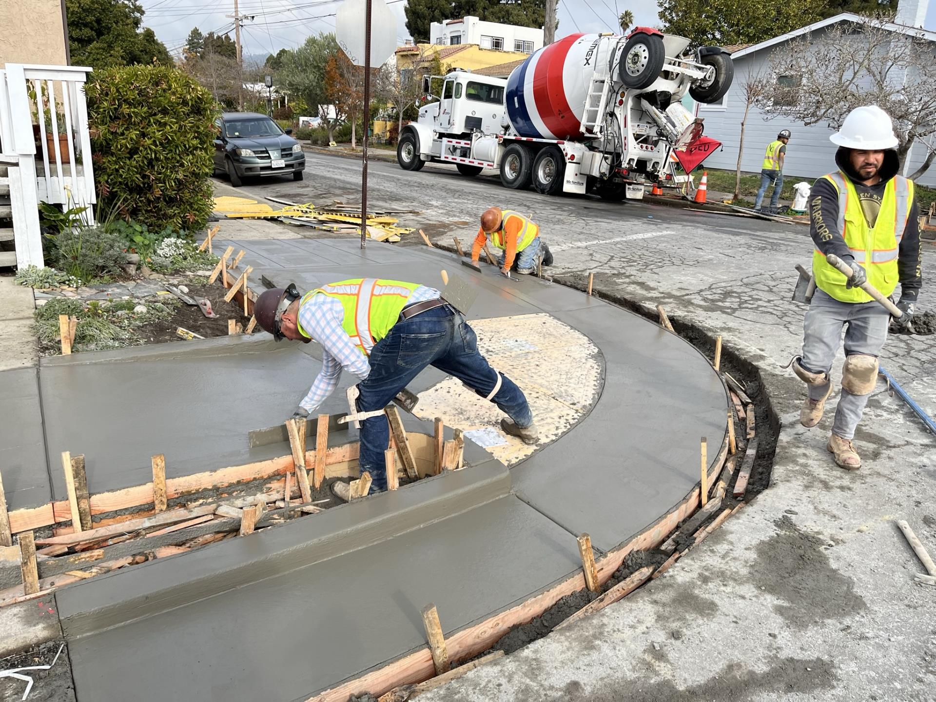 2022 Paving Project_Evelyn Curb Ramp