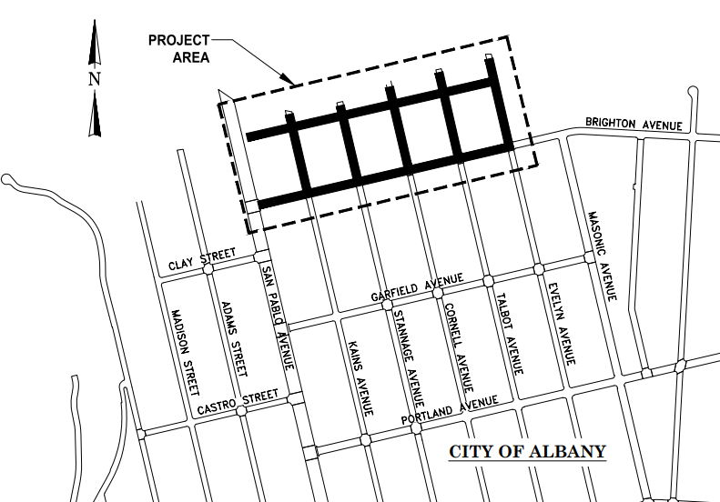 Brighton Sewer Project - Location Map