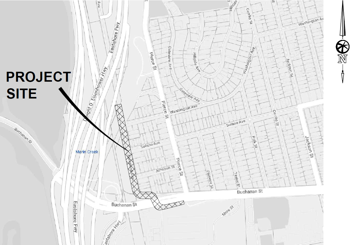 Cleveland Rehabilitation Project - Location Map