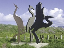 Herons Sculpture